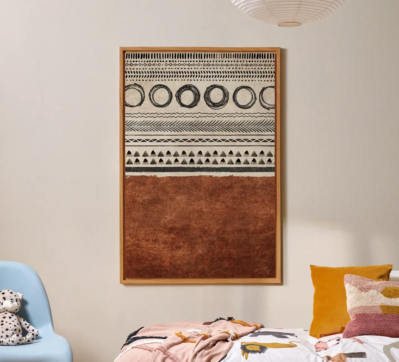 Emel Tunaboylu - Strutture Boho 01 alluminio dibond da The Artcircle