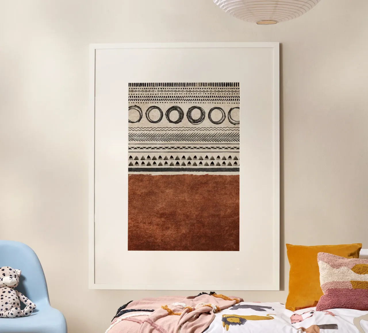 Emel Tunaboylu - Strutture Boho 01 poster da The Artcircle