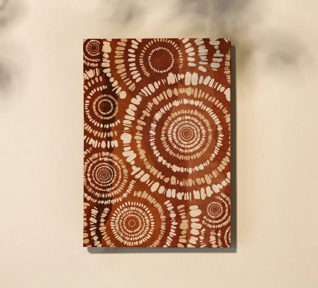 Emel Tunaboylu - Boho Structures 02 notebook by The Artcircle