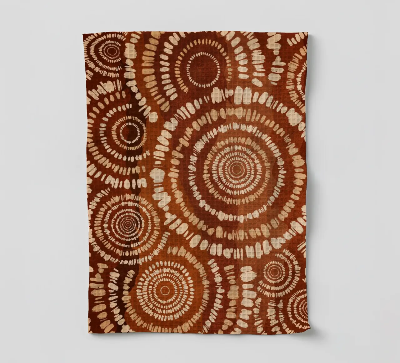 Emel Tunaboylu - Structures Boho 02 torchon de The Artcircle