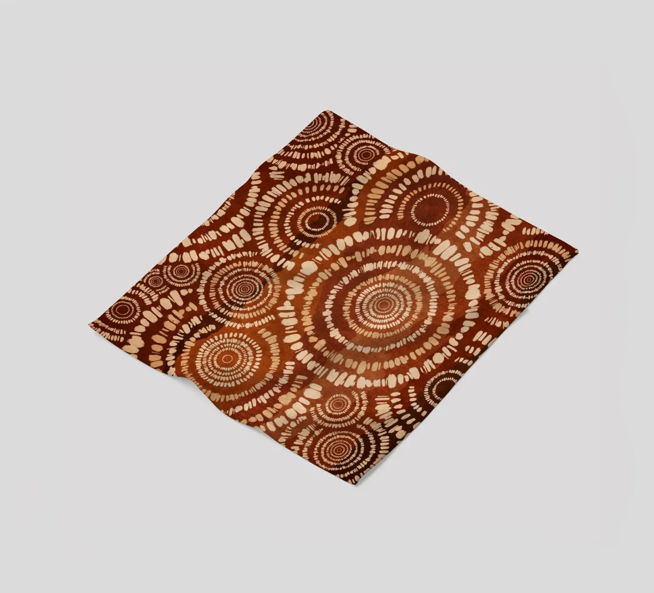 Emel Tunaboylu - Strutture Boho 02 coperta in pile da The Artcircle