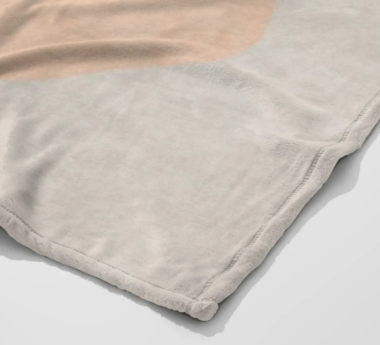 Emel Tunaboylu - Foglie di Boho 06 coperta in pile da The Artcircle