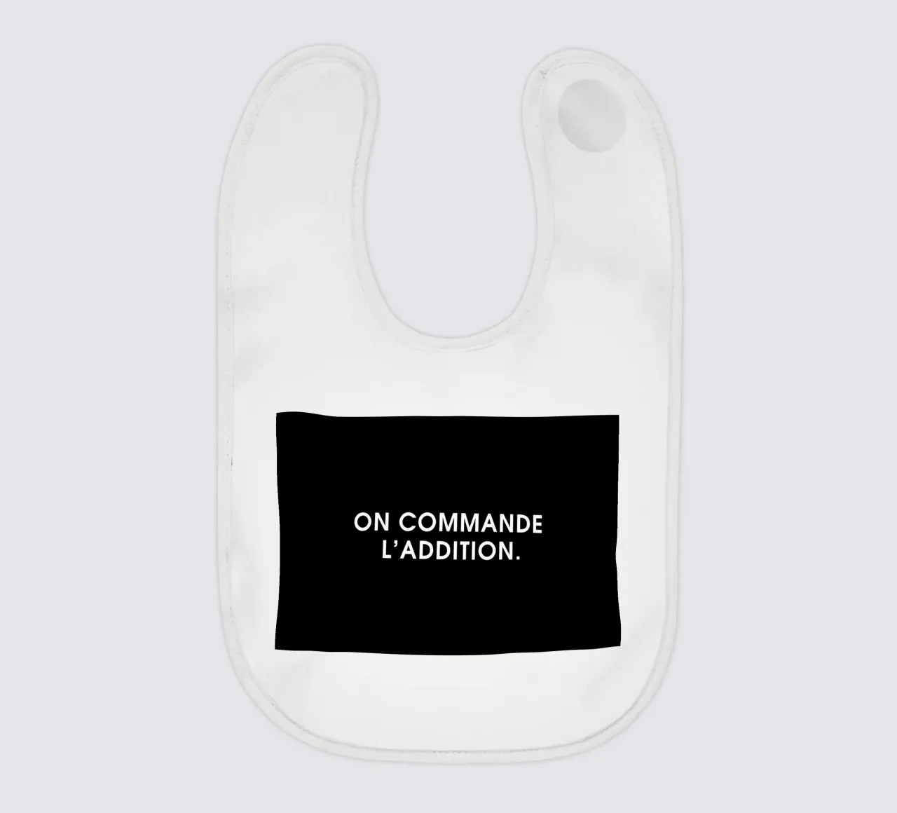 On commande l'addition - Black bavaglino da Intertitres
