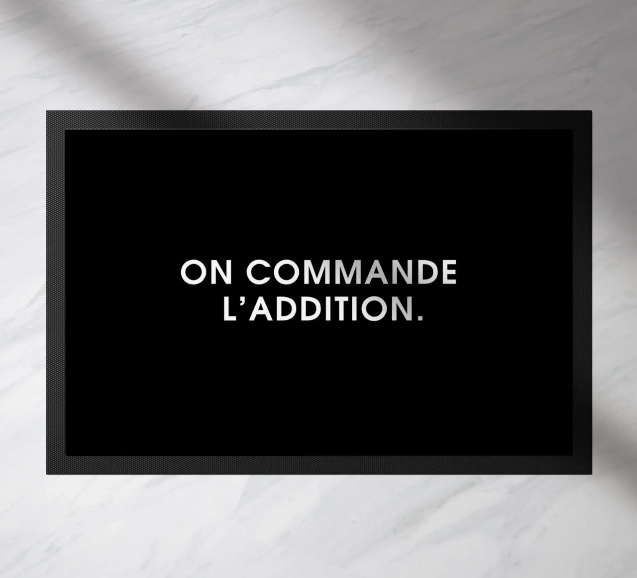 On commande l'addition - Black zerbino da Intertitres