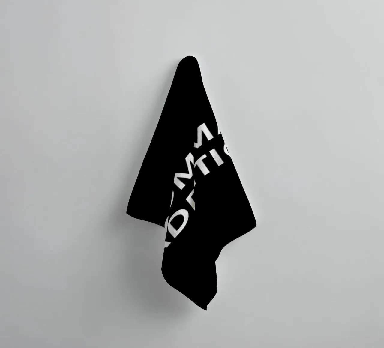 On commande l'addition - Black asciugamano da bagno da Intertitres