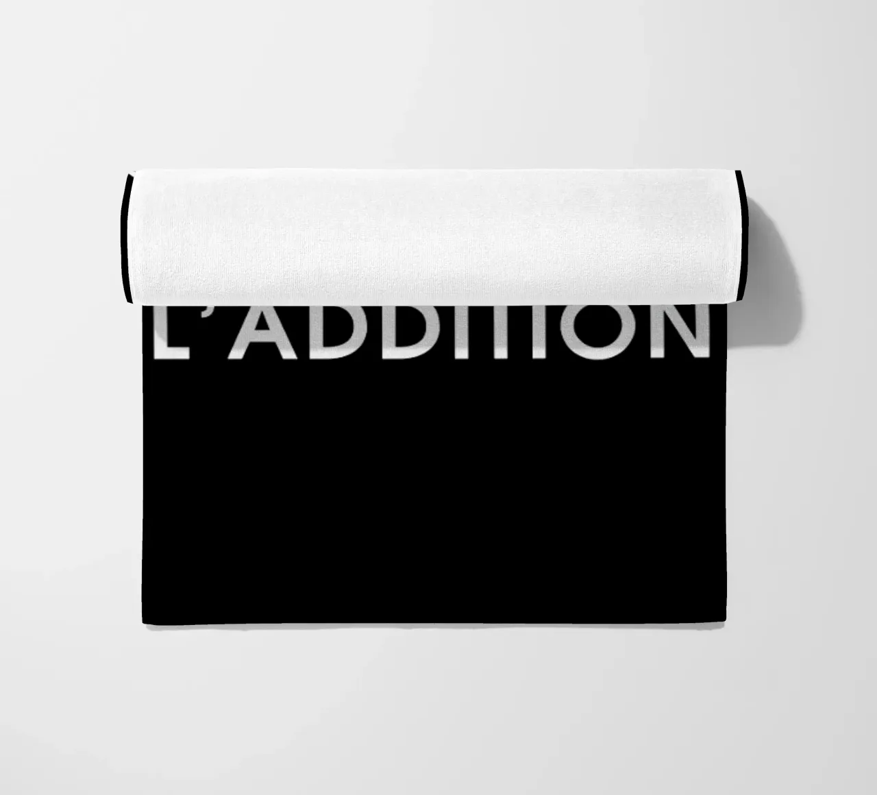 On commande l'addition - Black telo mare da Intertitres