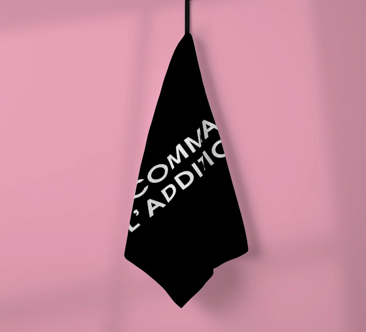 On commande l'addition - Black torchon de Intertitres