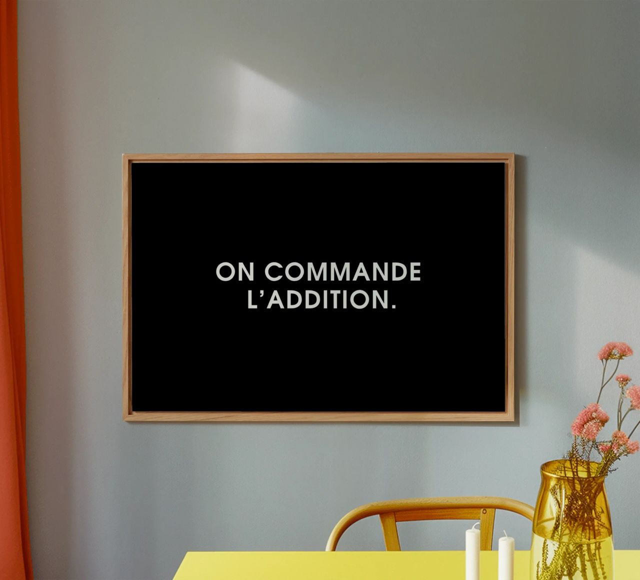 On commande l'addition - Black alluminio dibond da Intertitres