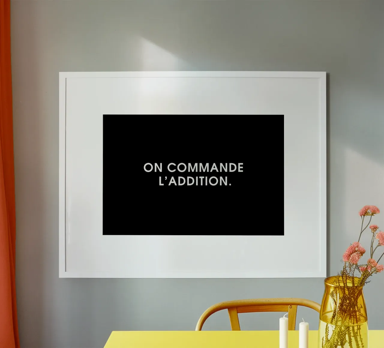 On commande l'addition - Black Hahnemühle von Intertitres