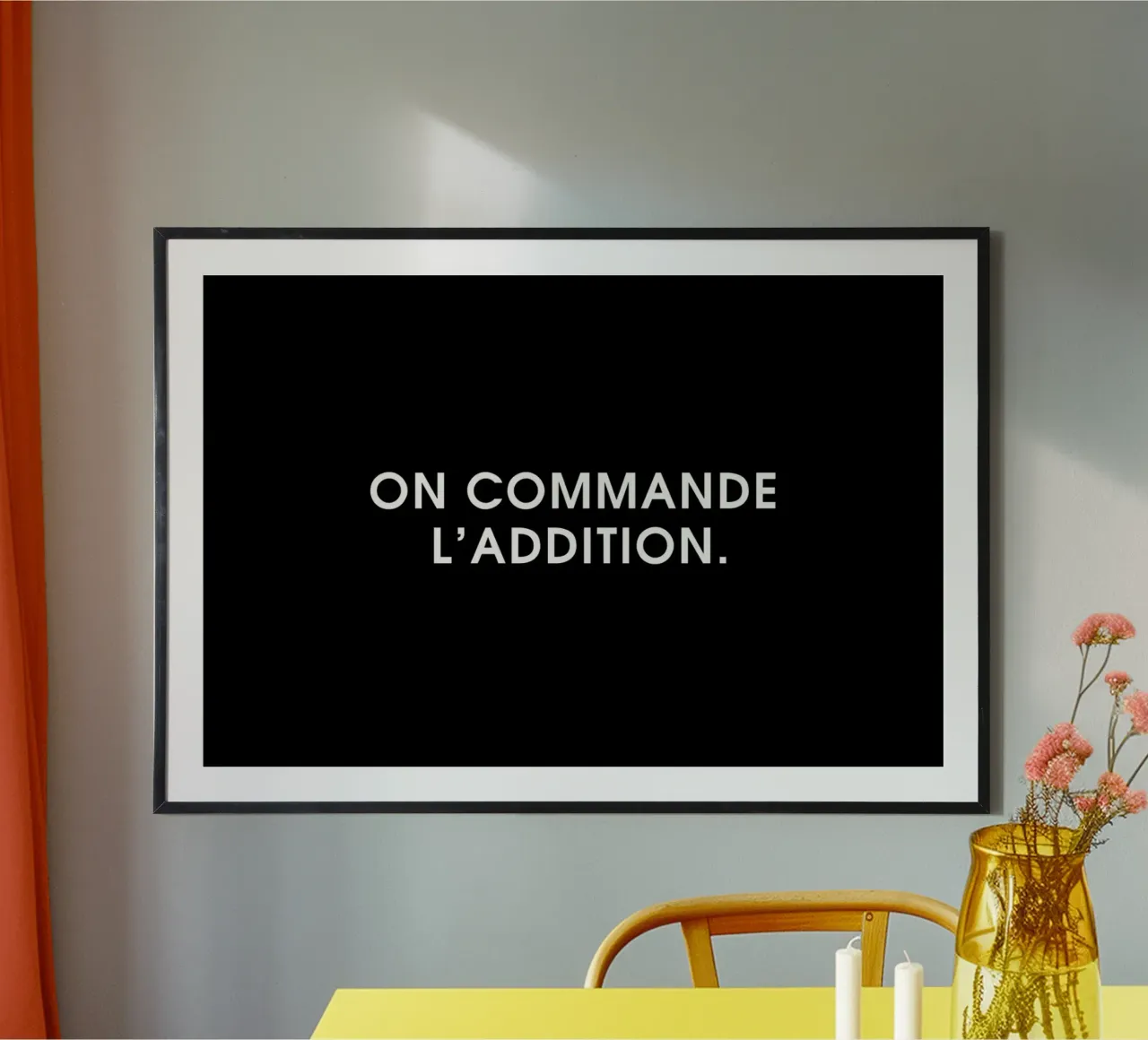 On commande l'addition - Black Hahnemühle von Intertitres