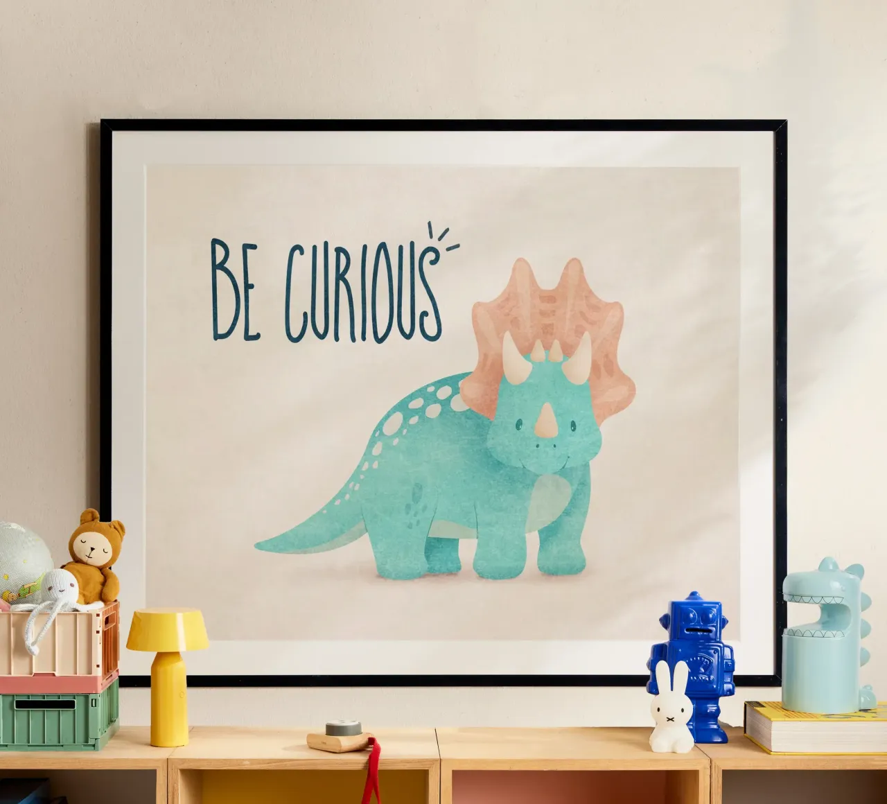 Emel Tunaboylu - Dino - Siate curiosi poster da The Artcircle