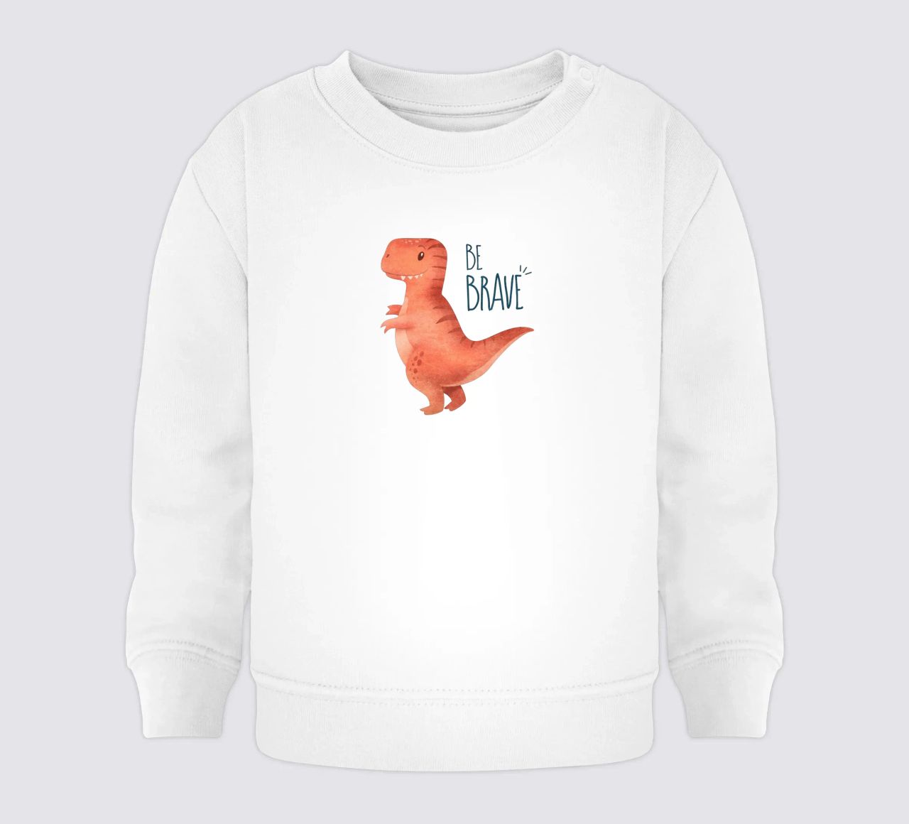 Emel Tunaboylu - Dino - Sé valiente sudadera de bebé de The Artcircle