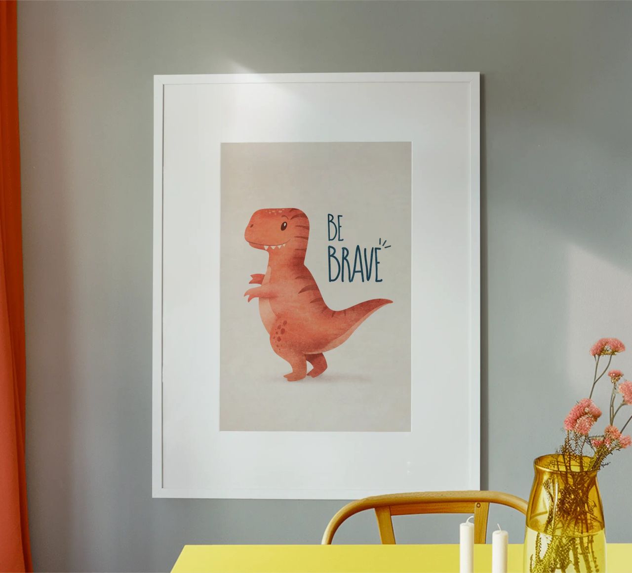 Emel Tunaboylu - Dino - Sé valiente poster de The Artcircle