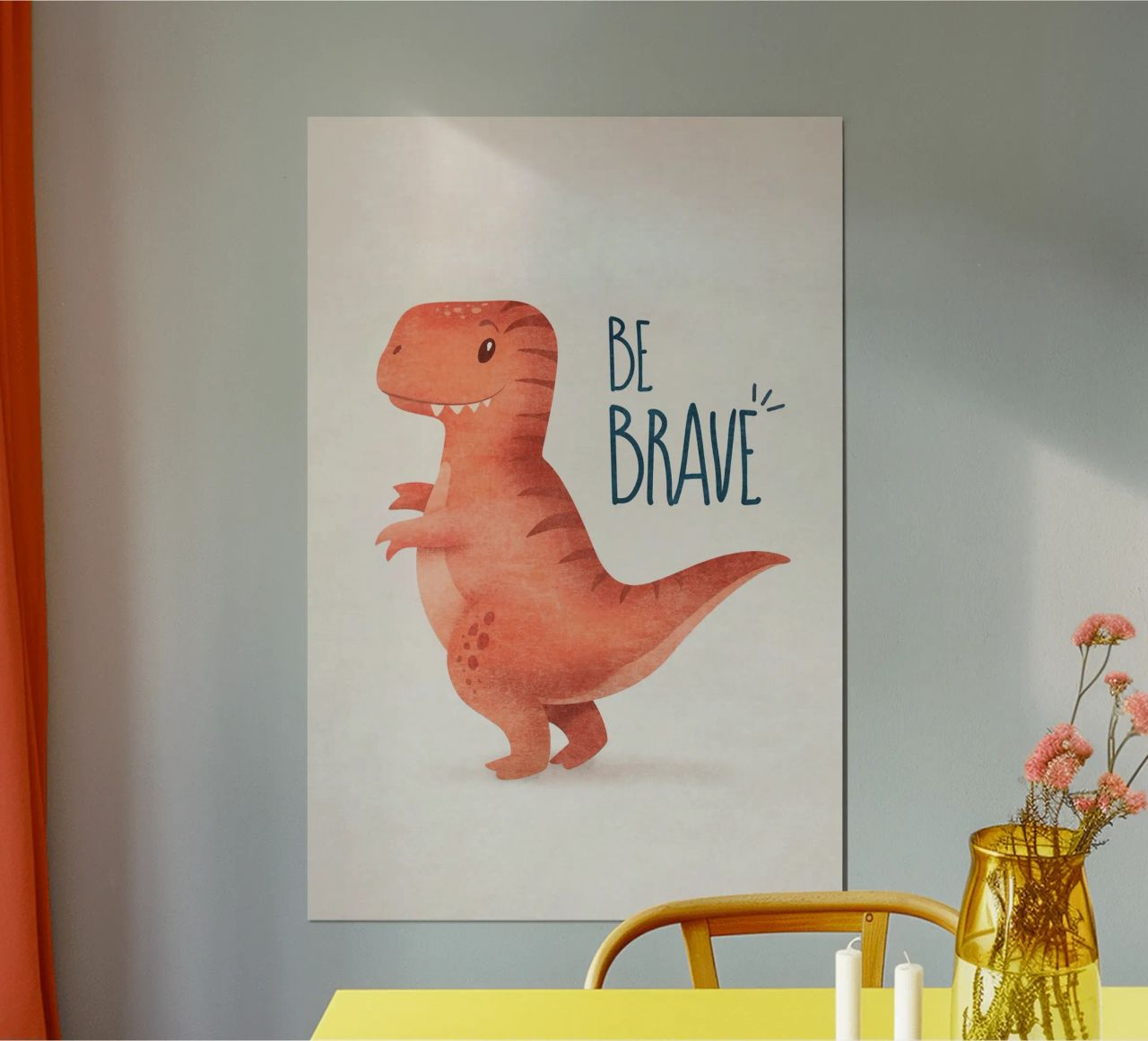 Emel Tunaboylu - Dino - Sé valiente poster de The Artcircle