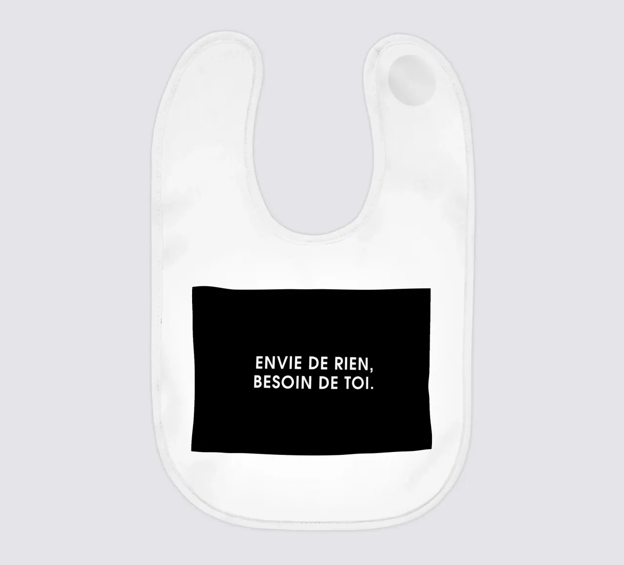Envie de rien, besoin de toi - Black bavaglino da Intertitres