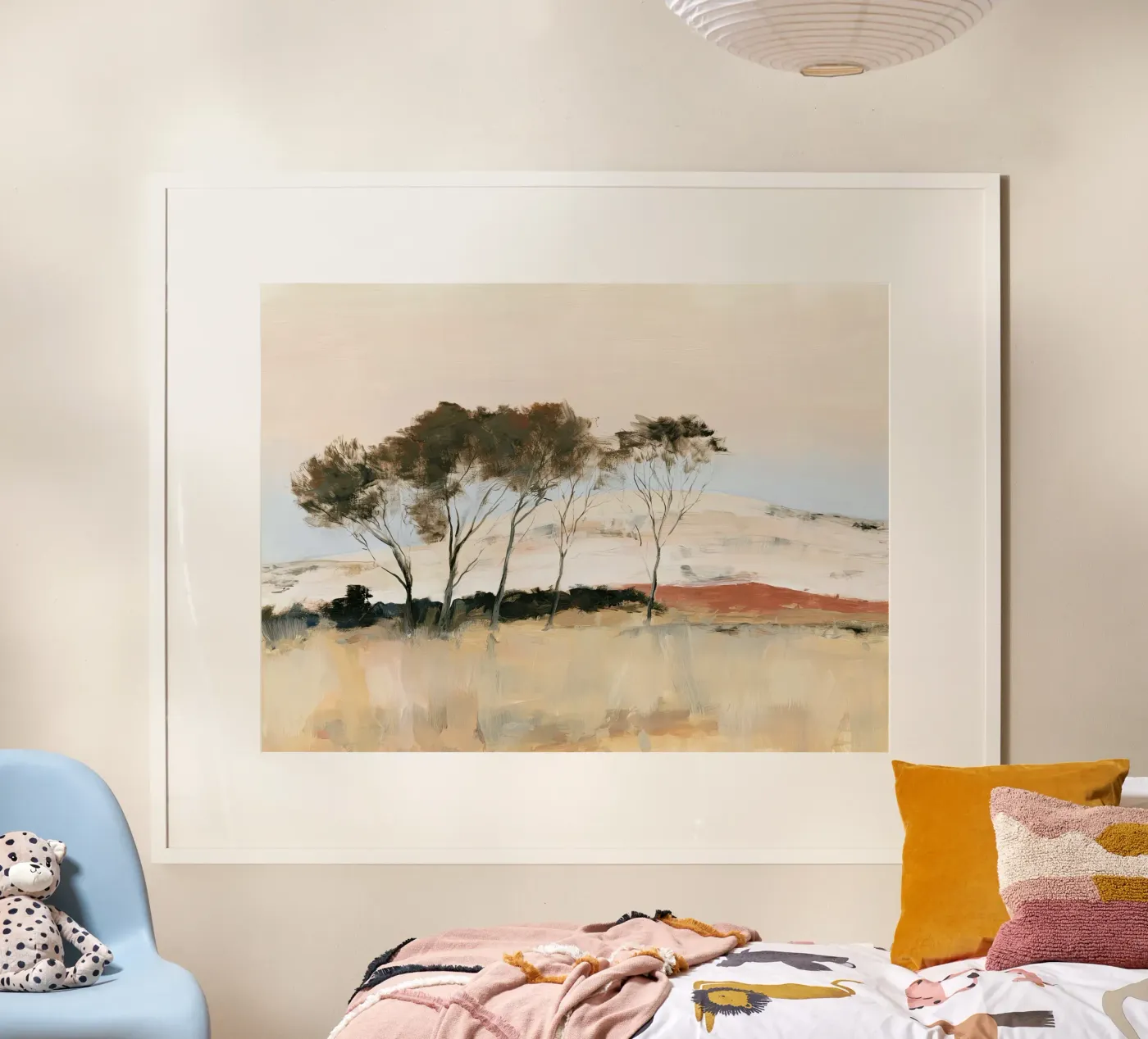 Hillside Trees poster by M.A.Z.U.N.