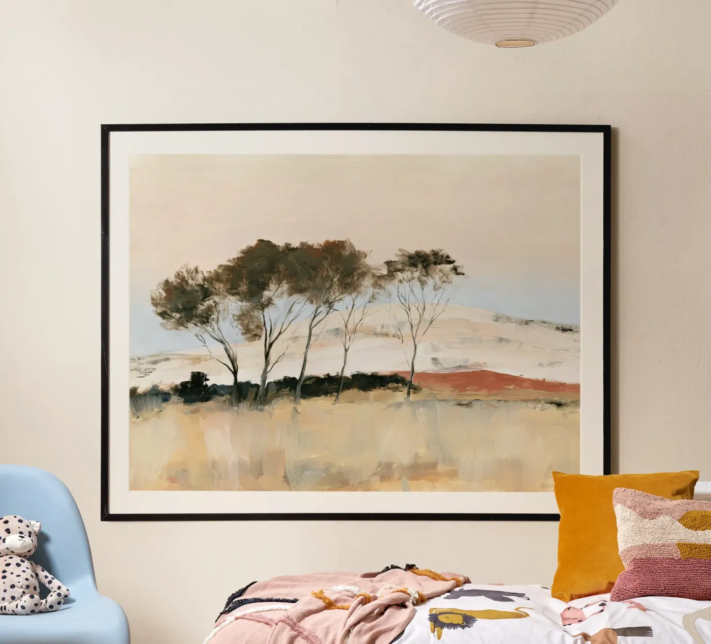 Hillside Trees poster by M.A.Z.U.N.