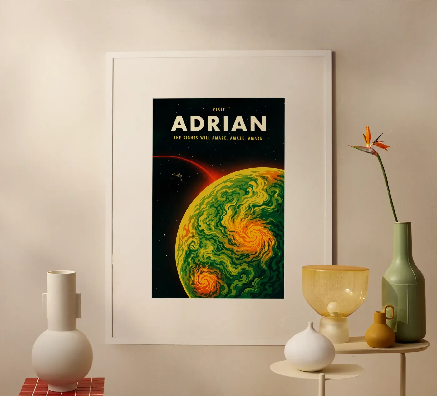 Adrian Poster von Alice Slatera