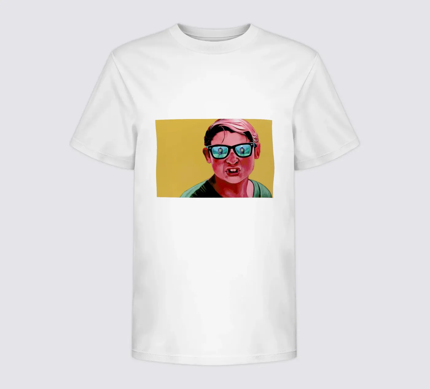 Train Dodge. Dig it. t-shirt bambini da Jared Yamahata