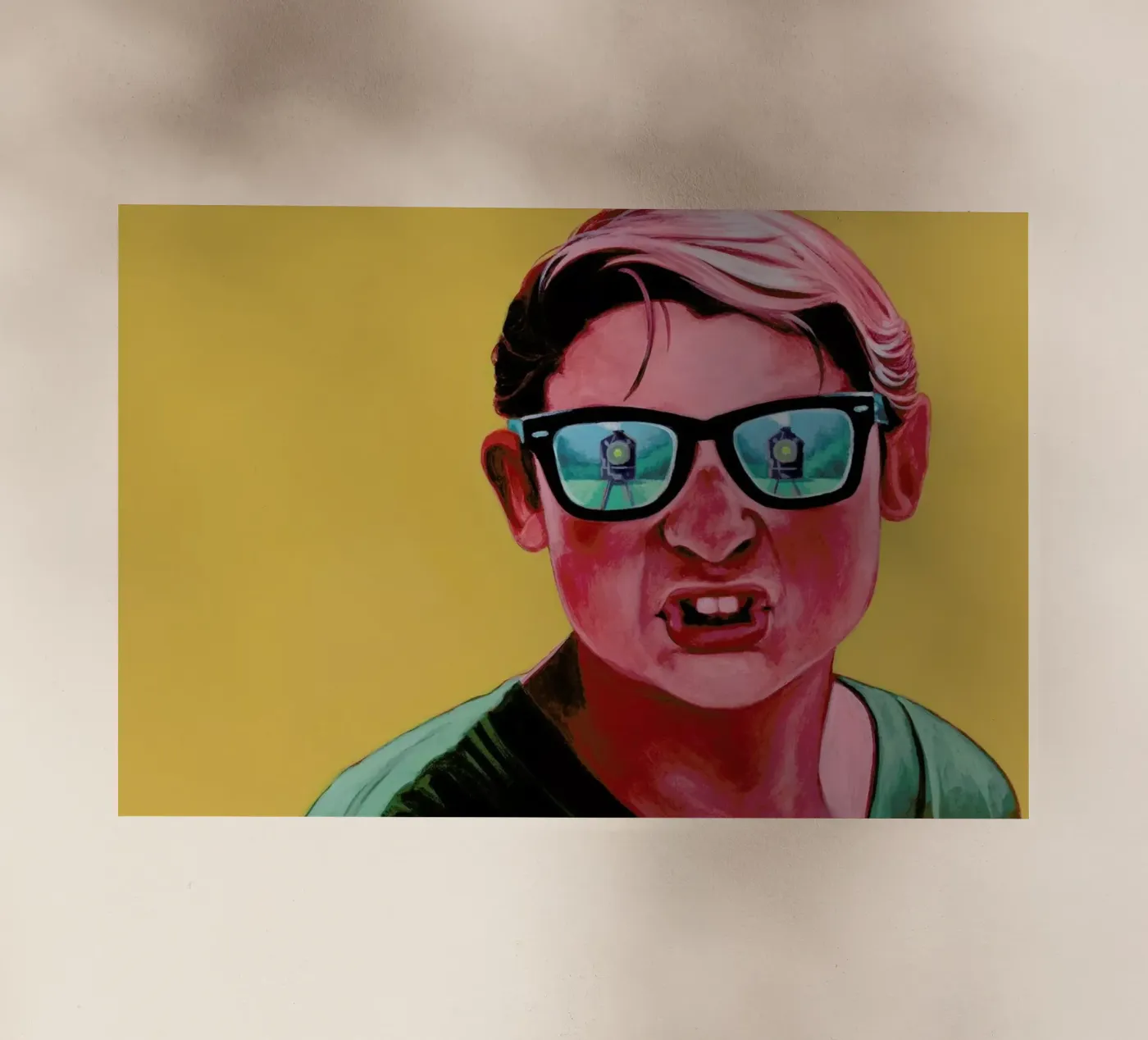 Train Dodge. Dig it. pellicola backlit da Jared Yamahata