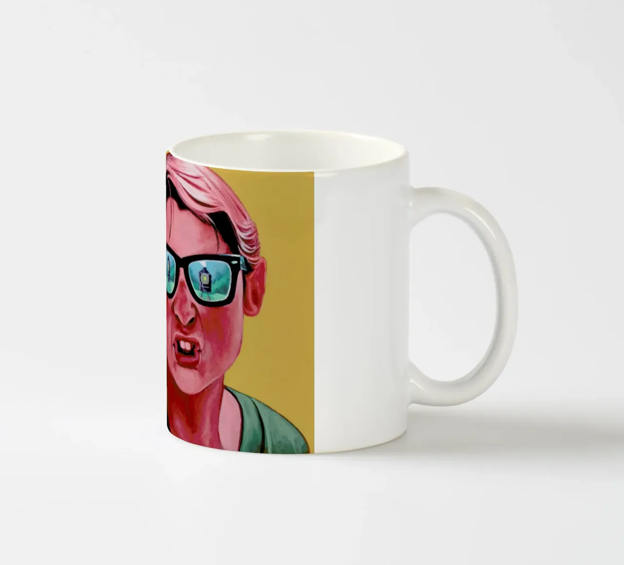 Train Dodge. Dig it. tazza in ceramica da Jared Yamahata