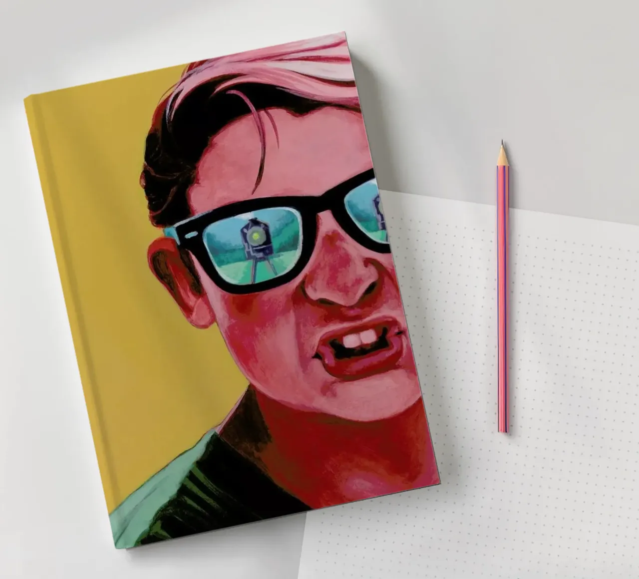 Train Dodge. Dig it. notebook by Jared Yamahata