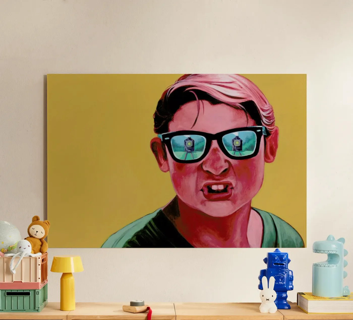 Train Dodge. Dig it. plexiglass da Jared Yamahata