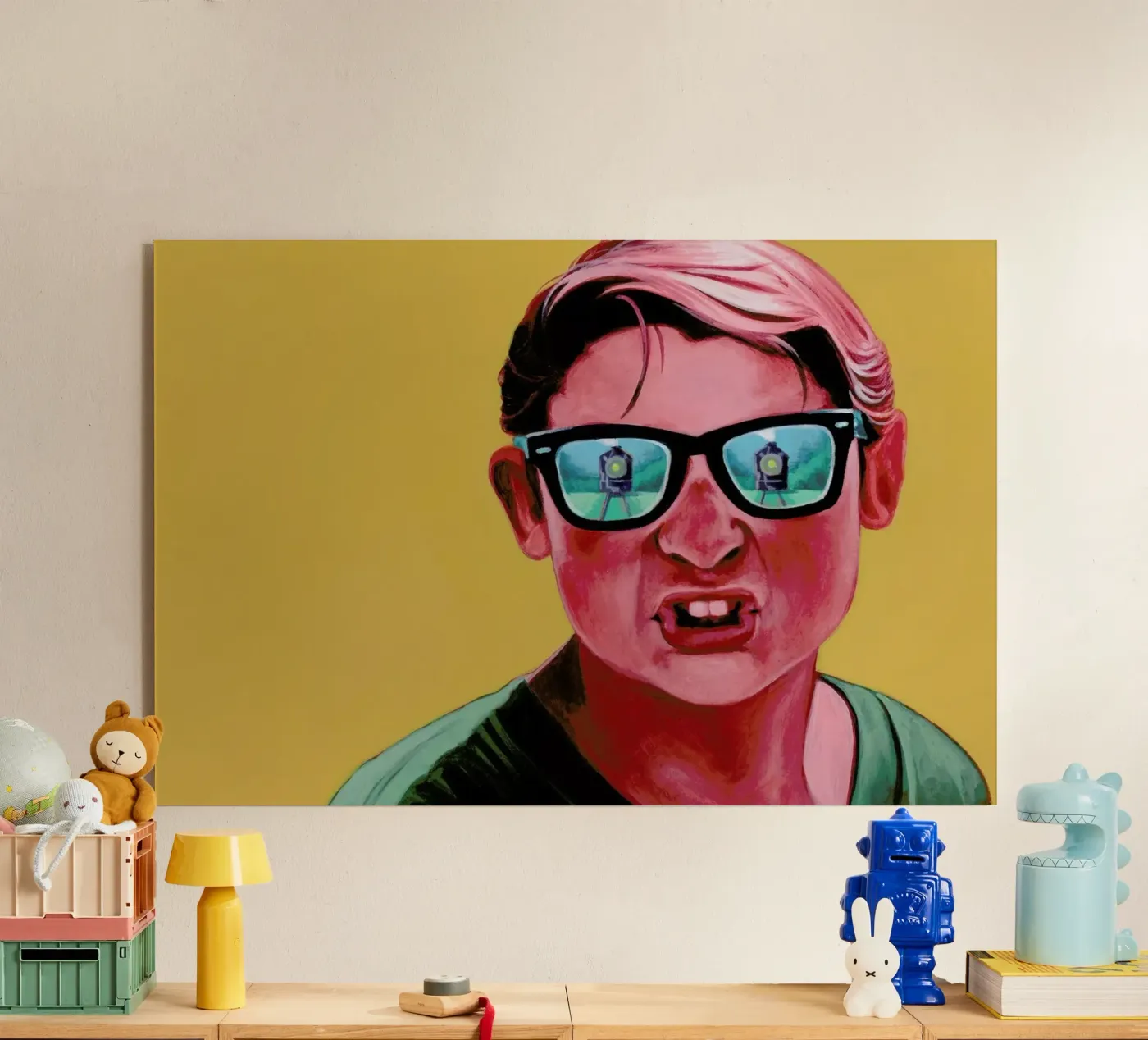 Train Dodge. Dig it. plexiglass da Jared Yamahata