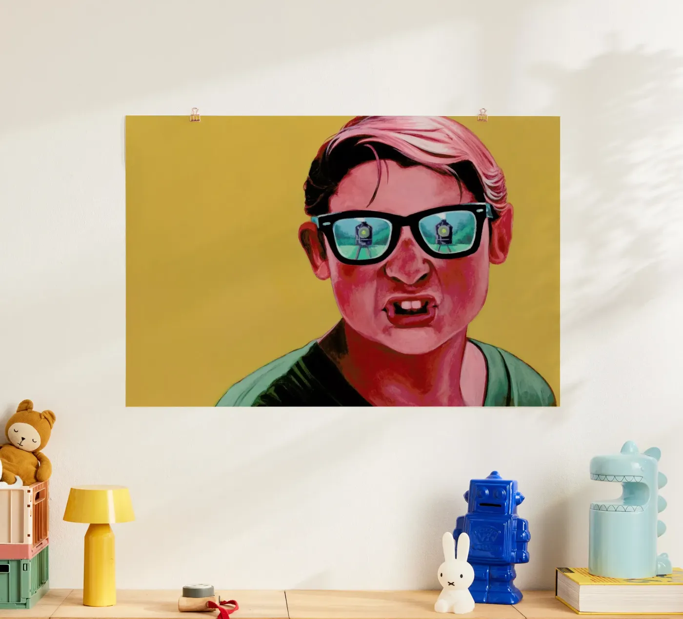 Train Dodge. Dig it. poster da Jared Yamahata