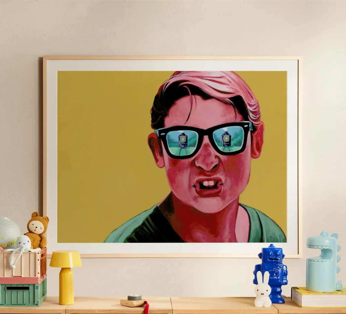 Train Dodge. Dig it. poster da Jared Yamahata