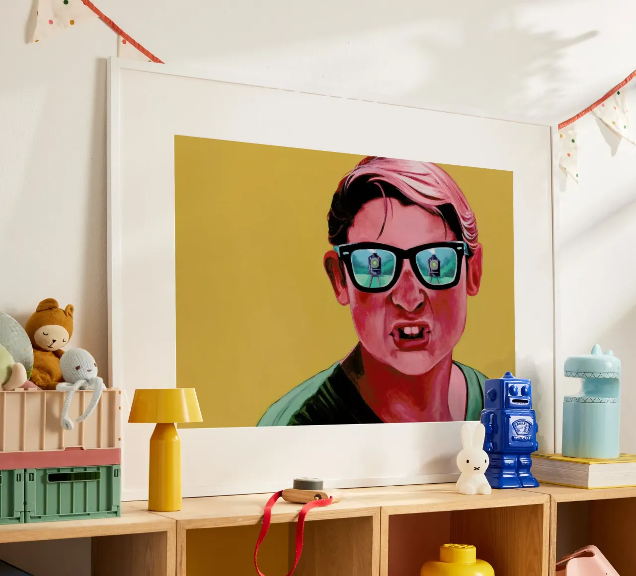 Train Dodge. Dig it. poster by Jared Yamahata