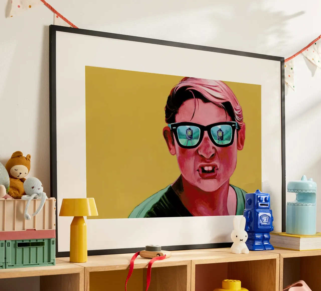 Train Dodge. Dig it. poster by Jared Yamahata