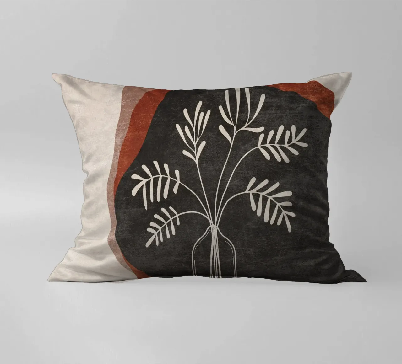 Emel Tunaboylu - Fiore in vaso 01 cuscino da The Artcircle