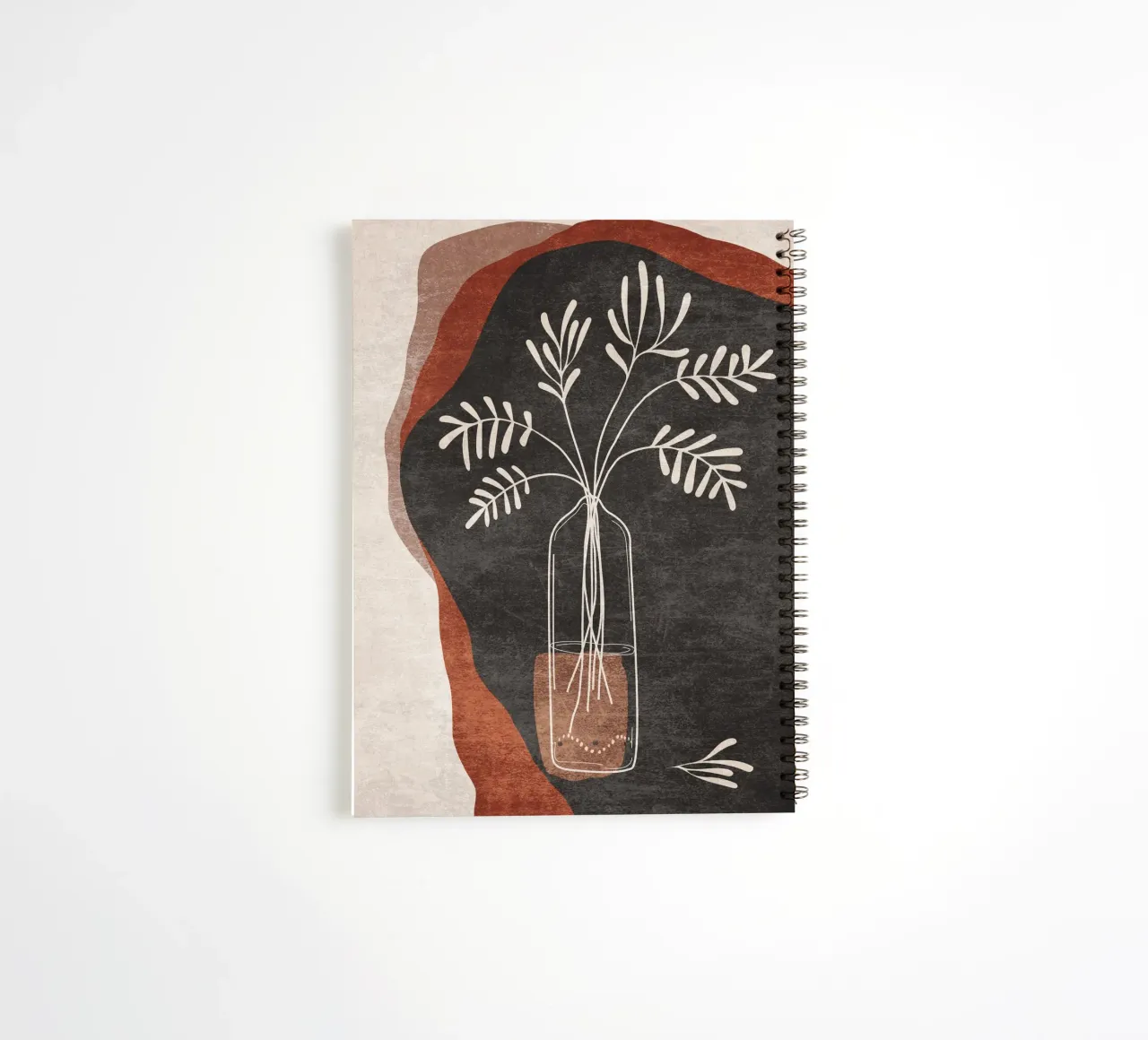 Emel Tunaboylu - Fiore in vaso 01 diario ad anelli da The Artcircle