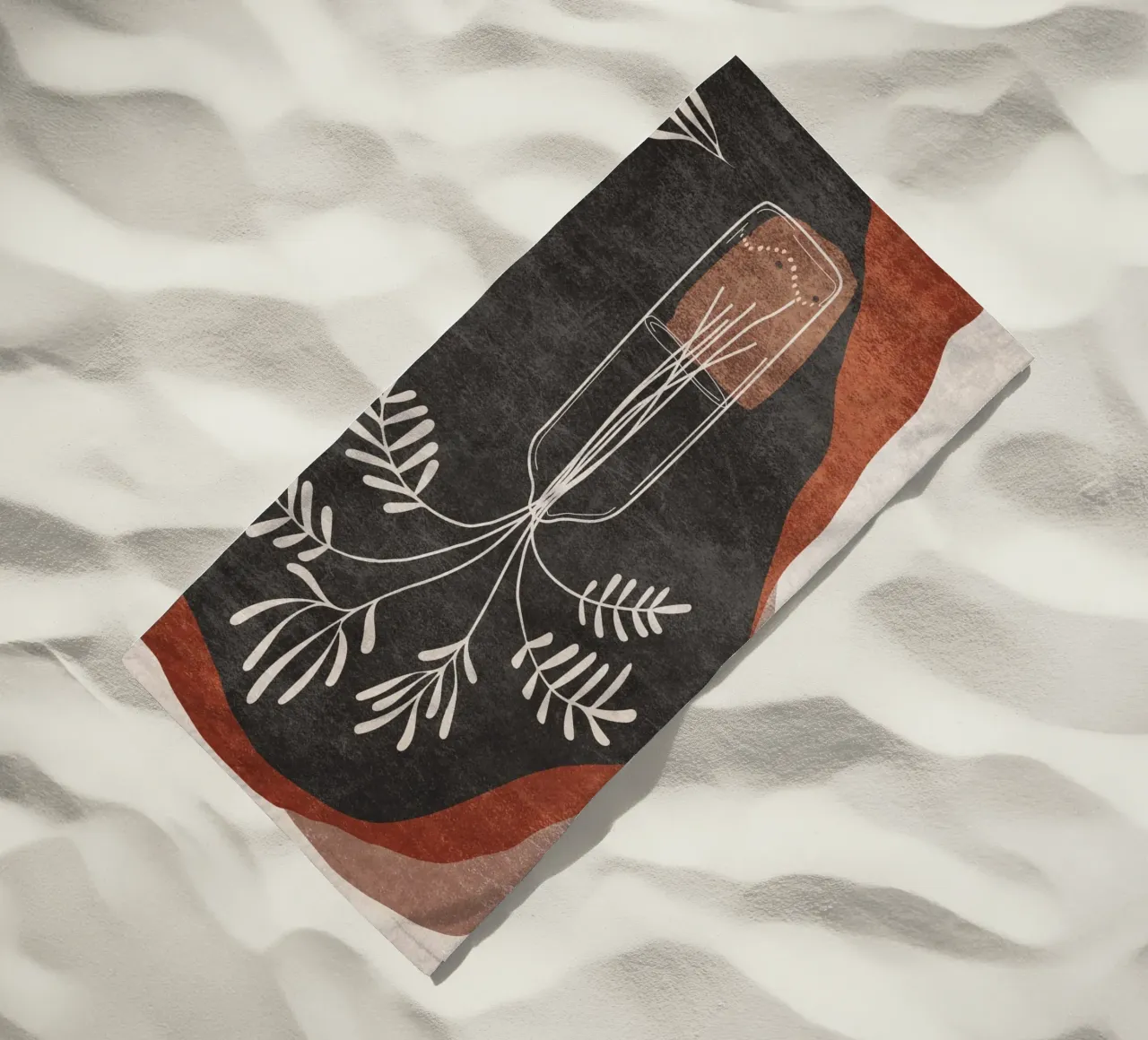 Emel Tunaboylu - Fiore in vaso 01 telo mare da The Artcircle
