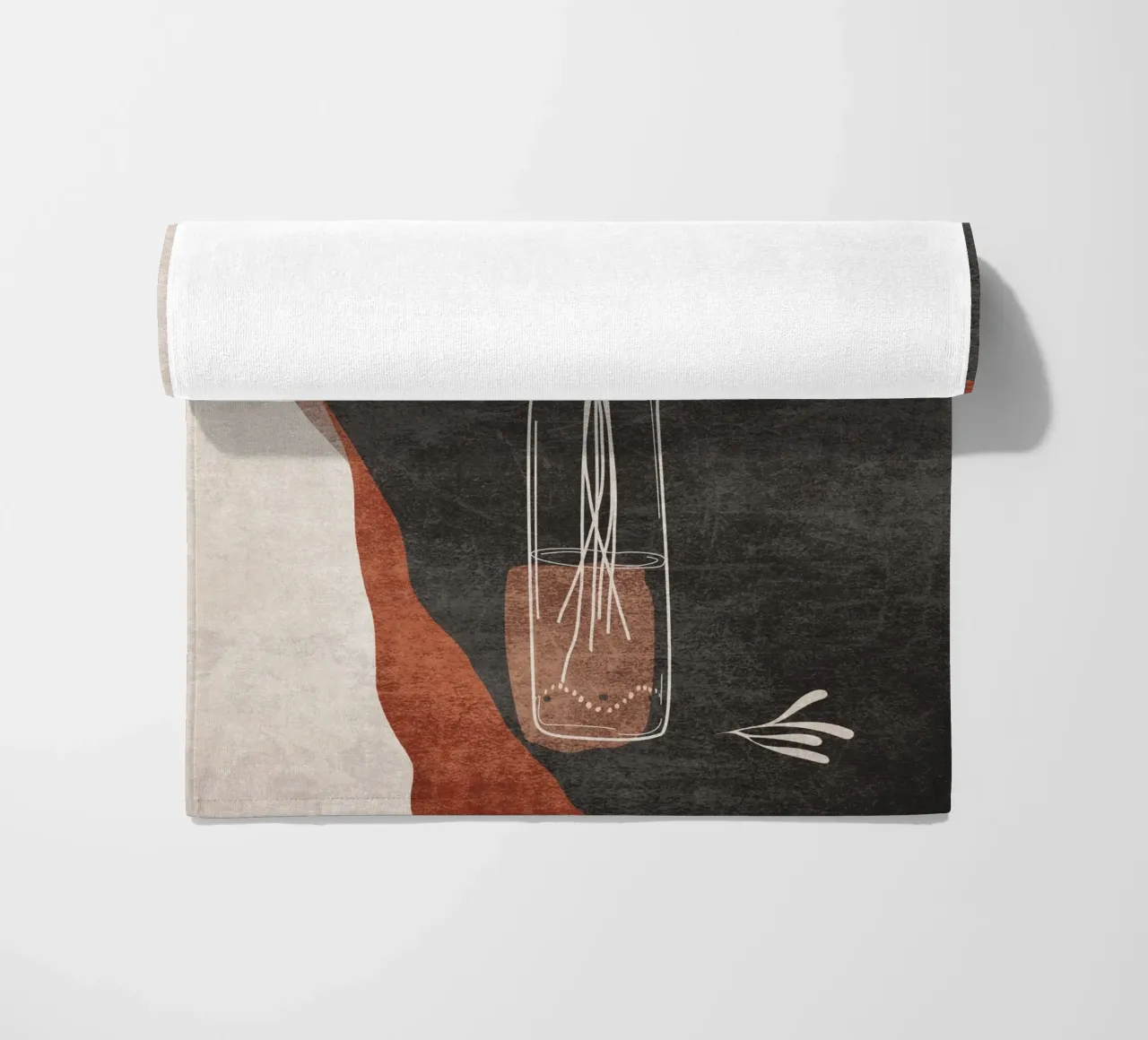 Emel Tunaboylu - Fiore in vaso 01 telo mare da The Artcircle