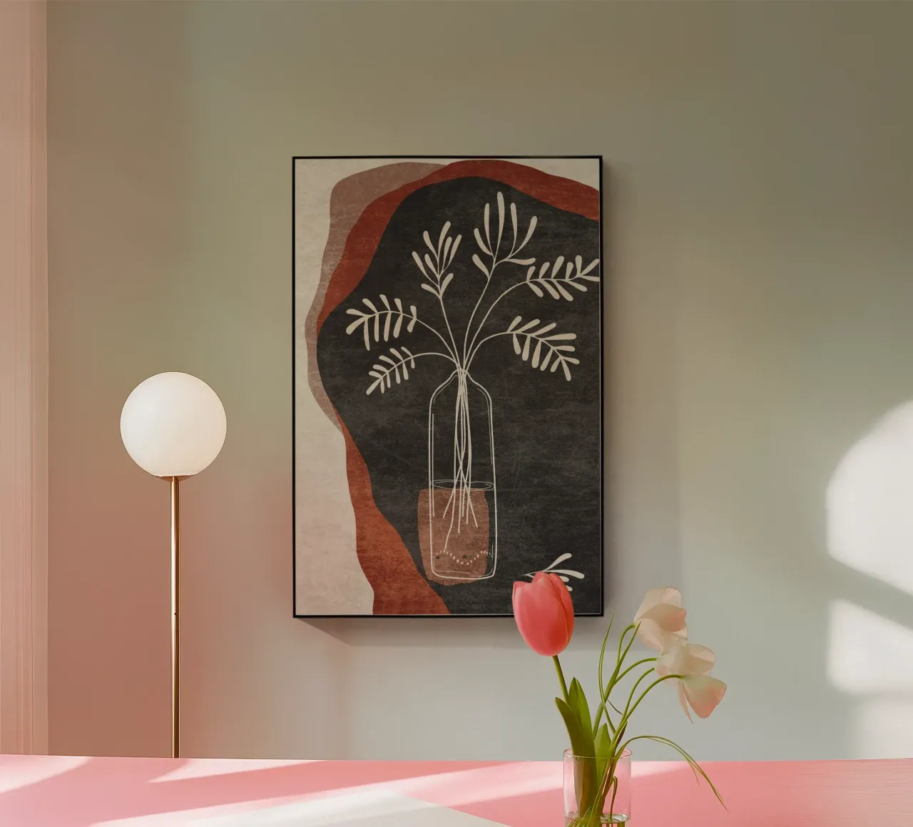 Emel Tunaboylu - Fiore in vaso 01 plexiglass da The Artcircle