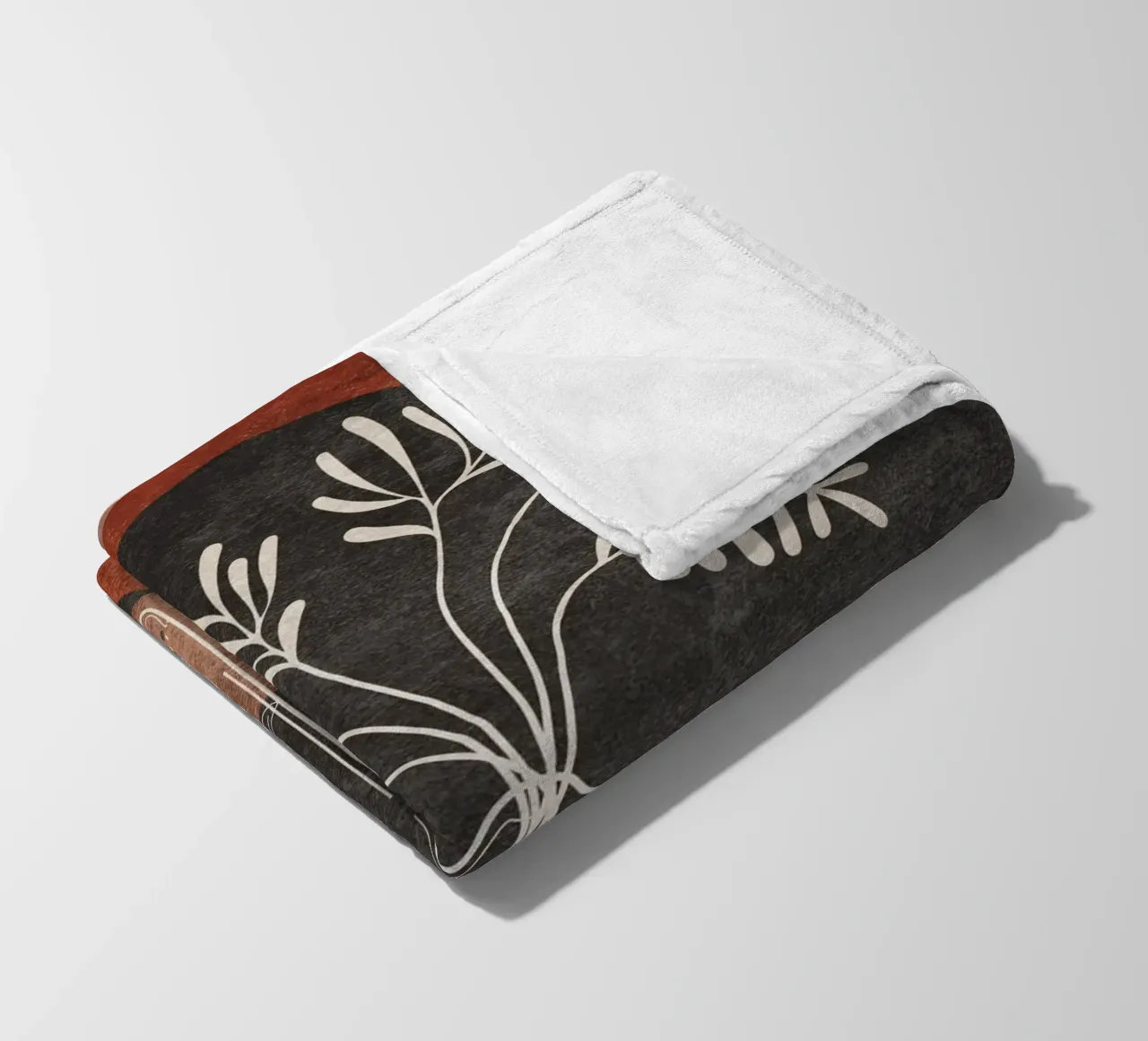 Emel Tunaboylu - Fiore in vaso 01 coperta in pile da The Artcircle