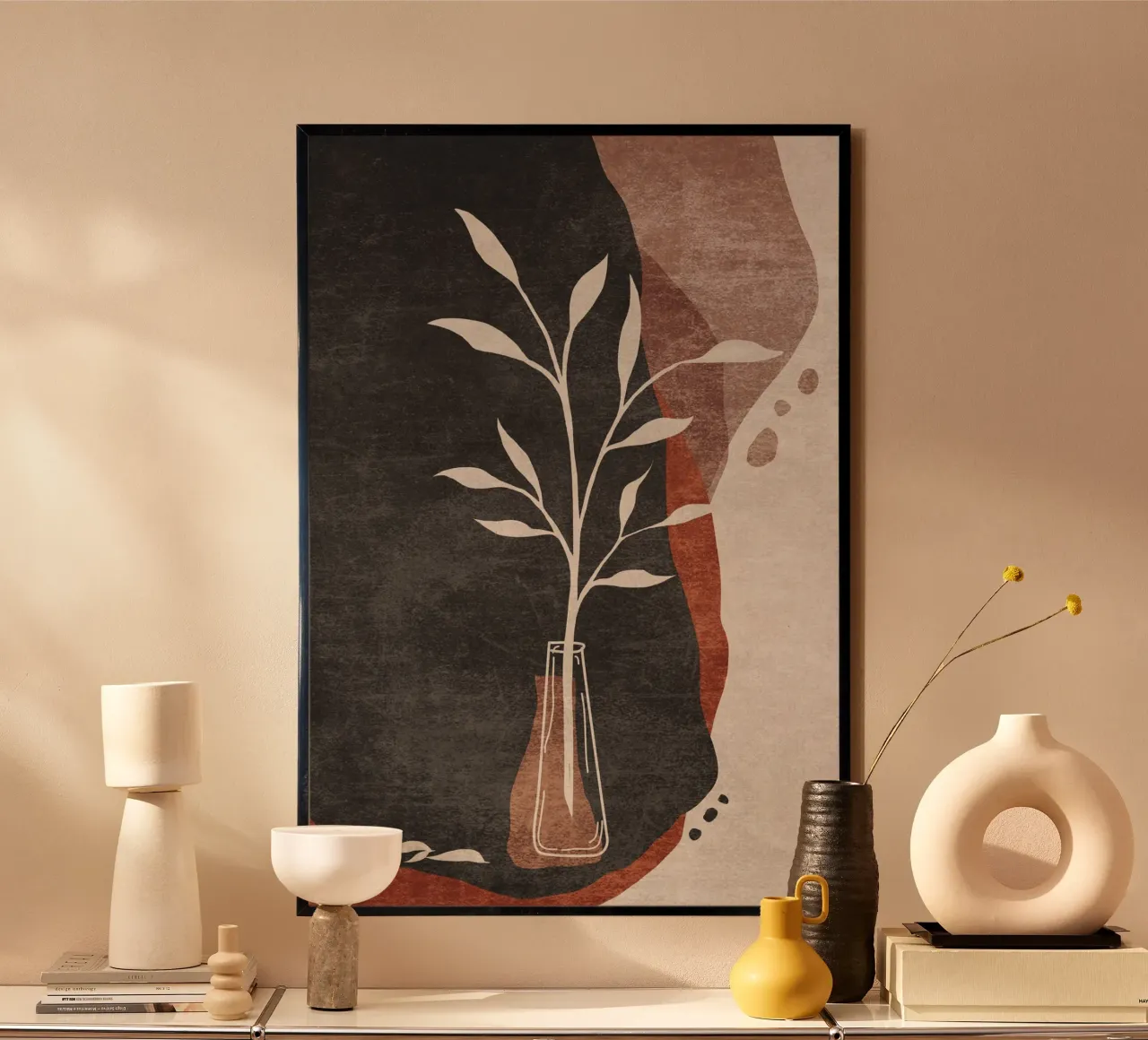 Emel Tunaboylu - Flor en un jarrón 02 hahnemühle de The Artcircle