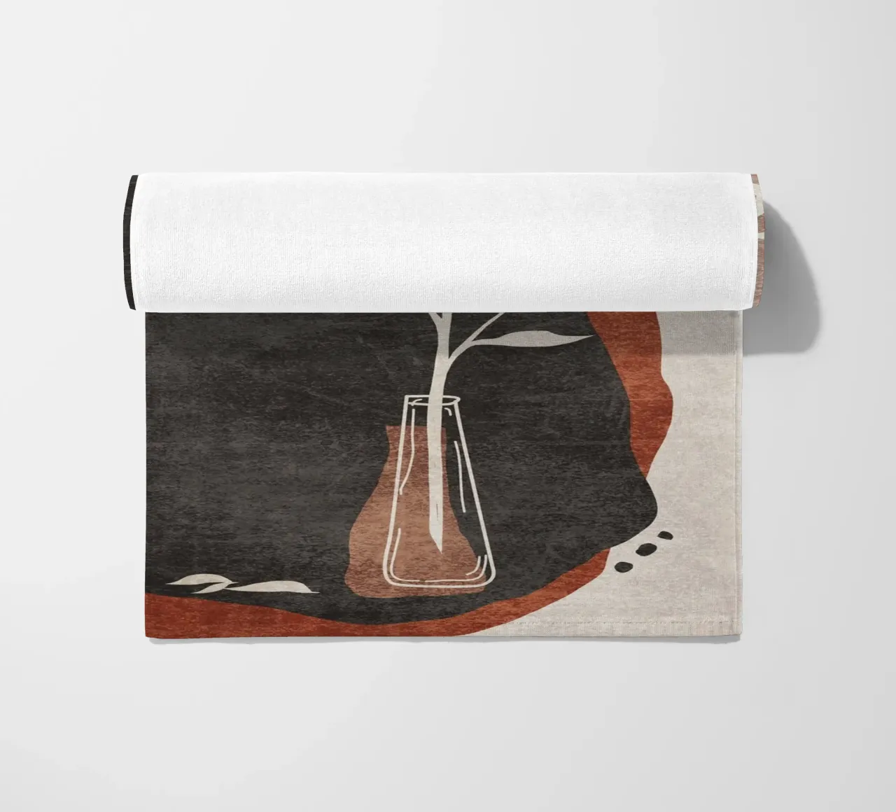 Emel Tunaboylu - Fiore in vaso 02 telo mare da The Artcircle