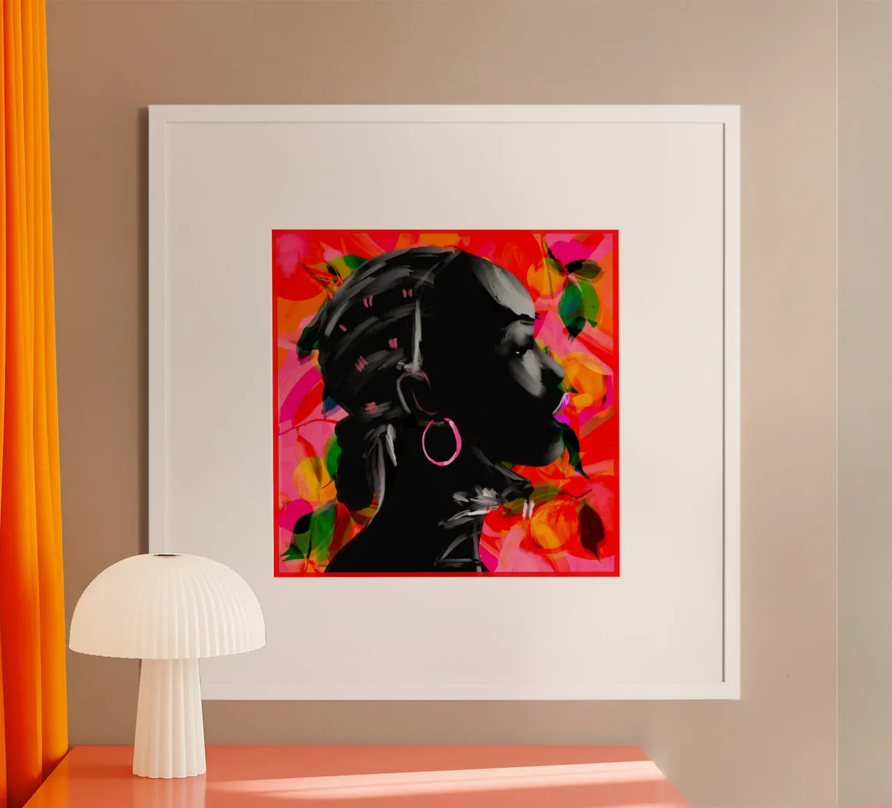 Ritratto di ragazza 6 poster da ThingDesign