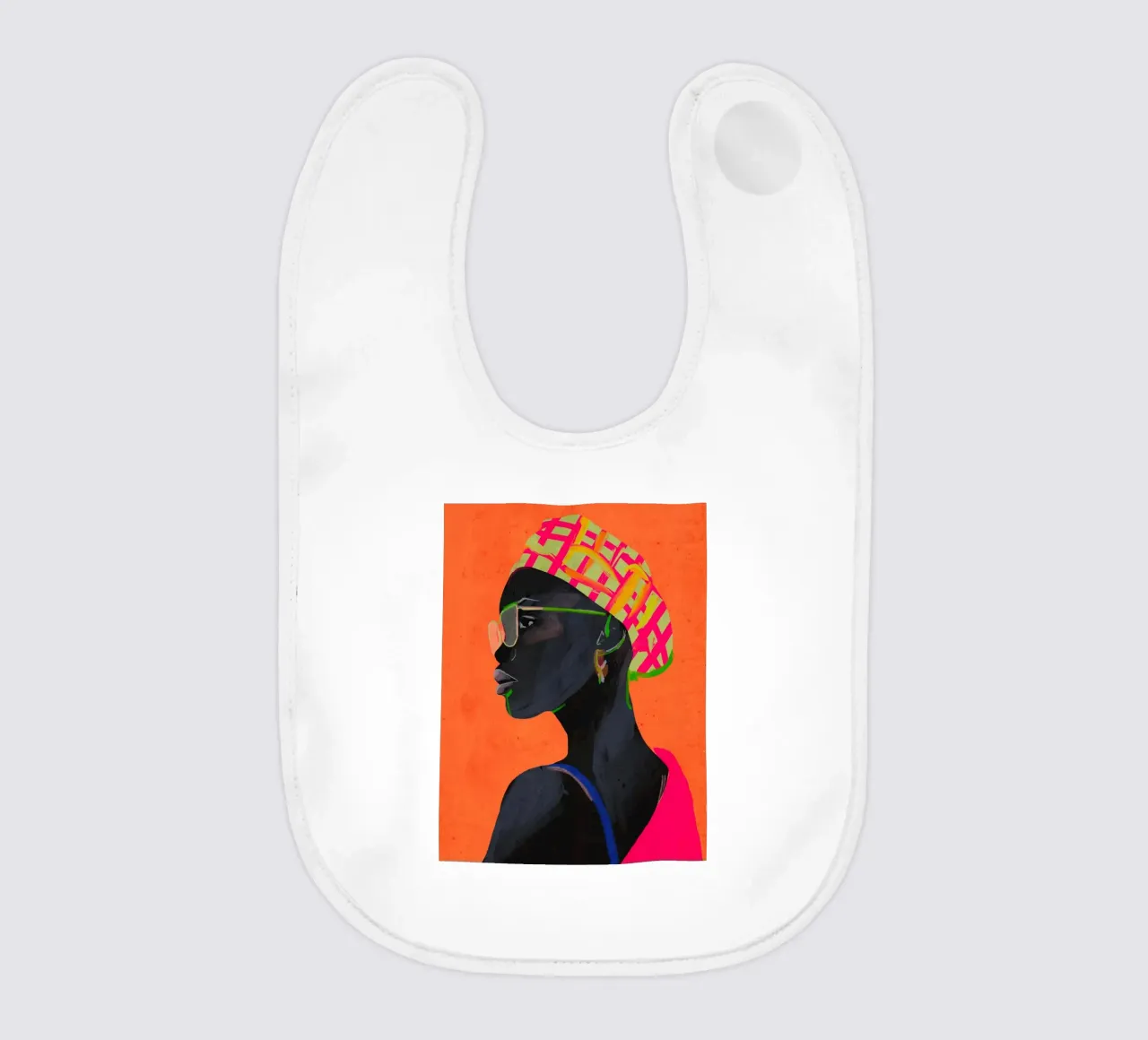 Ritratto di ragazza bavaglino da ThingDesign