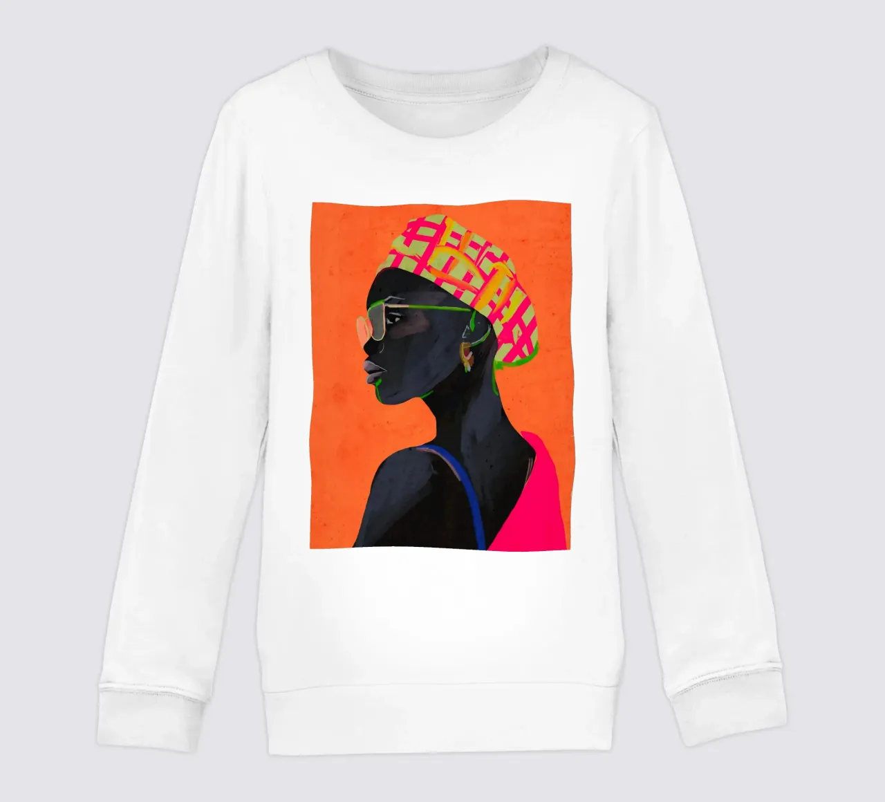 Ritratto di ragazza felpa bambino da ThingDesign