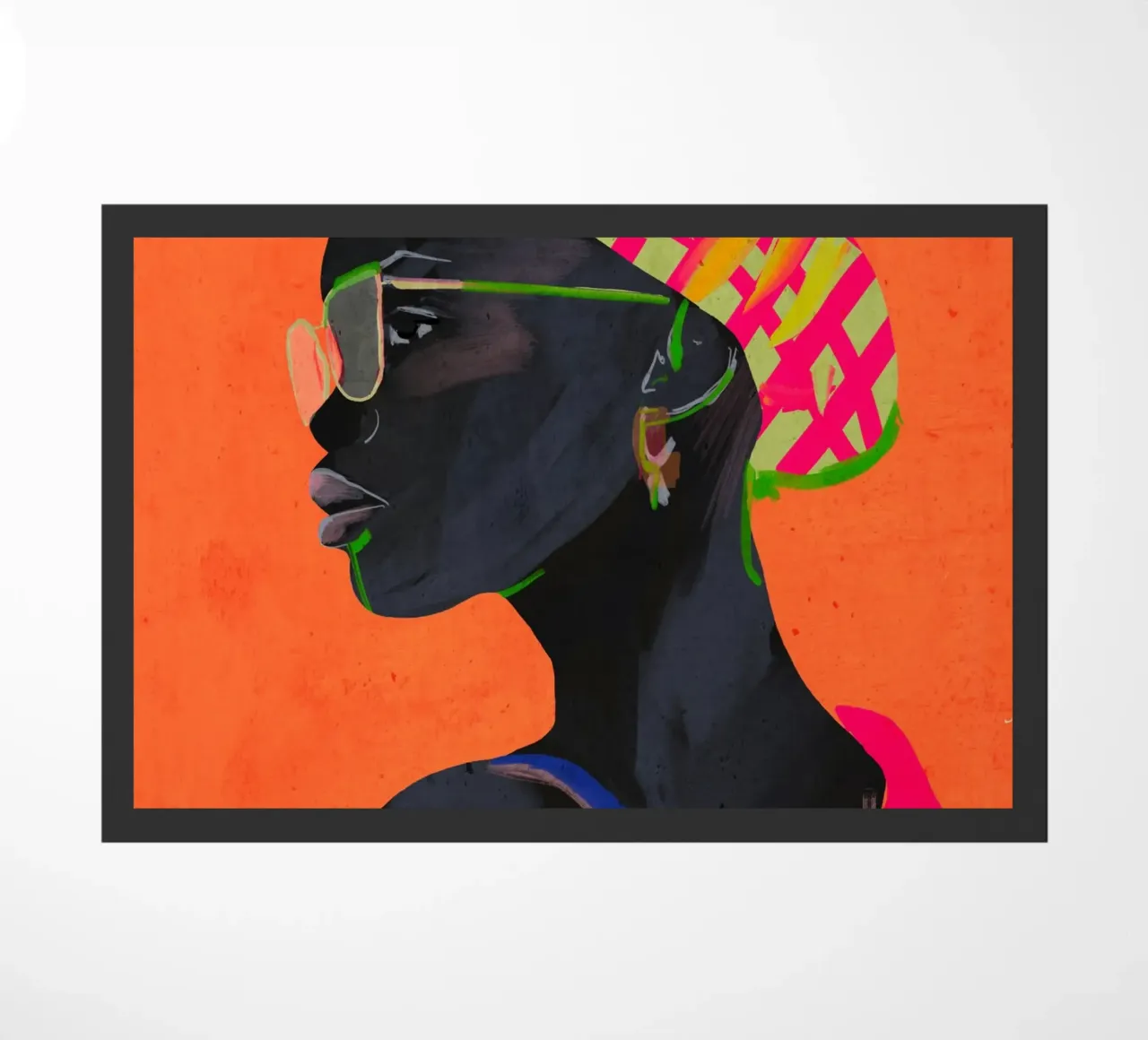 Ritratto di ragazza zerbino da ThingDesign