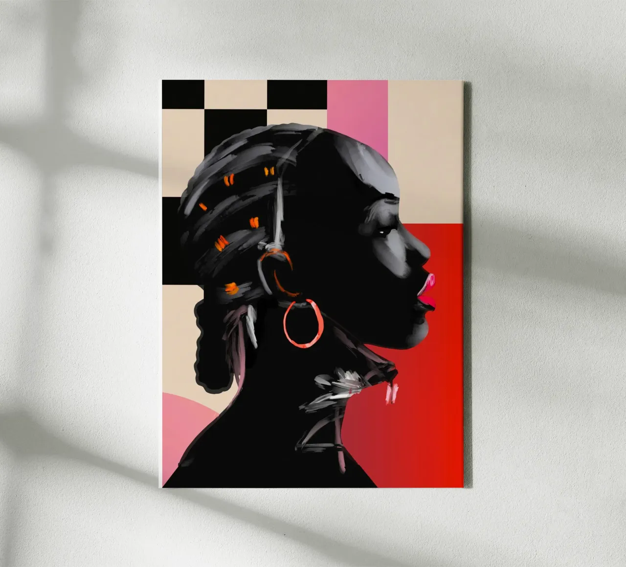 Girl Portrait 15 canvas by ThingDesign