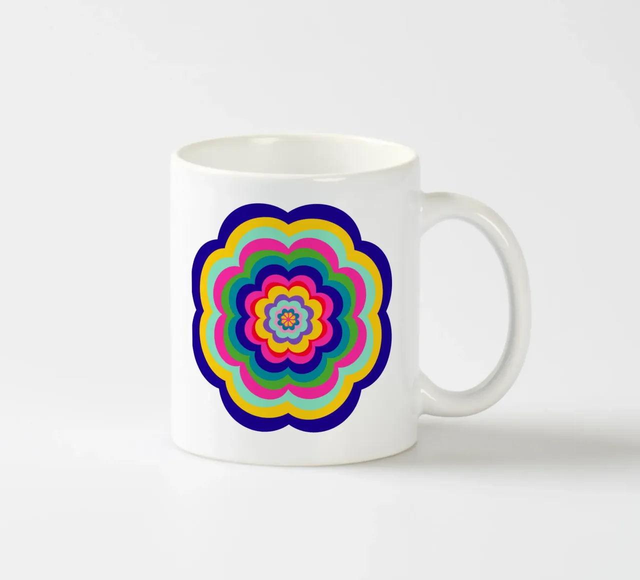 Gute Laune Blüte tazza in ceramica da Miris bunte Modewelt