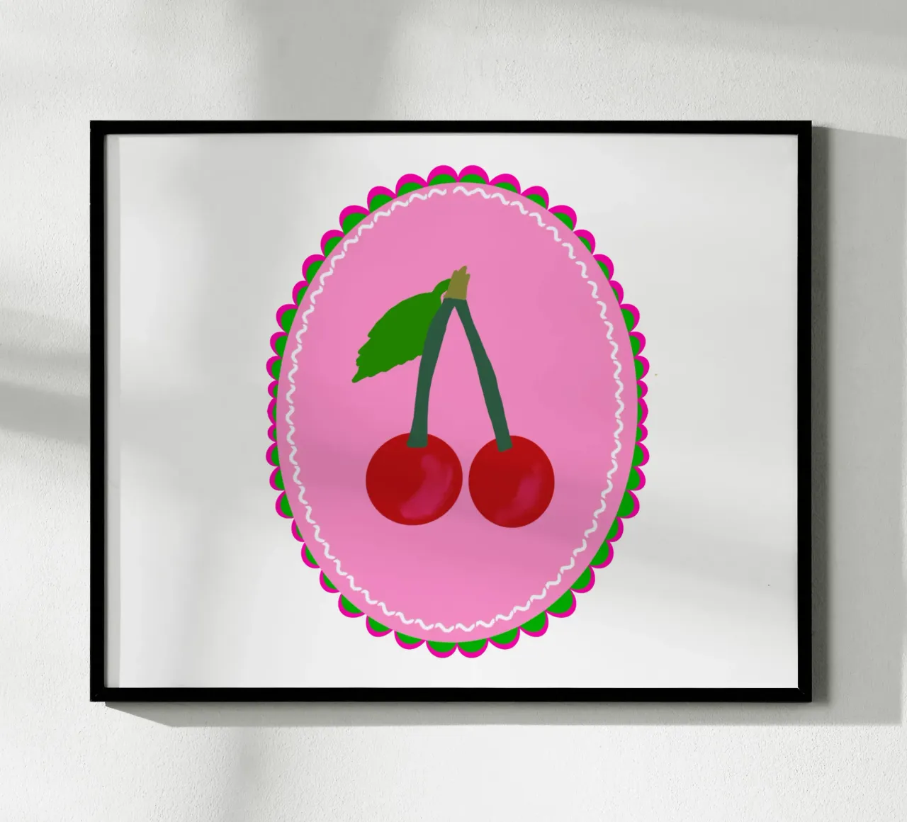 Lovely Cherry poster da Miris bunte Modewelt