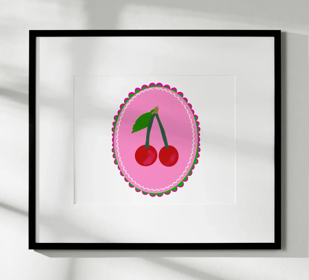Lovely Cherry poster da Miris bunte Modewelt