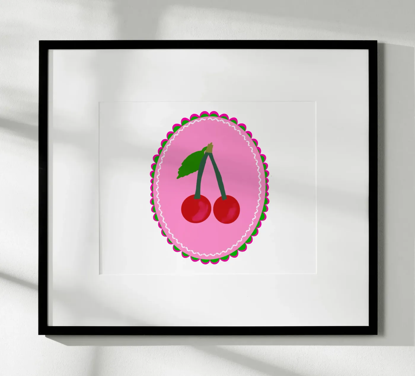 Lovely Cherry poster da Miris bunte Modewelt