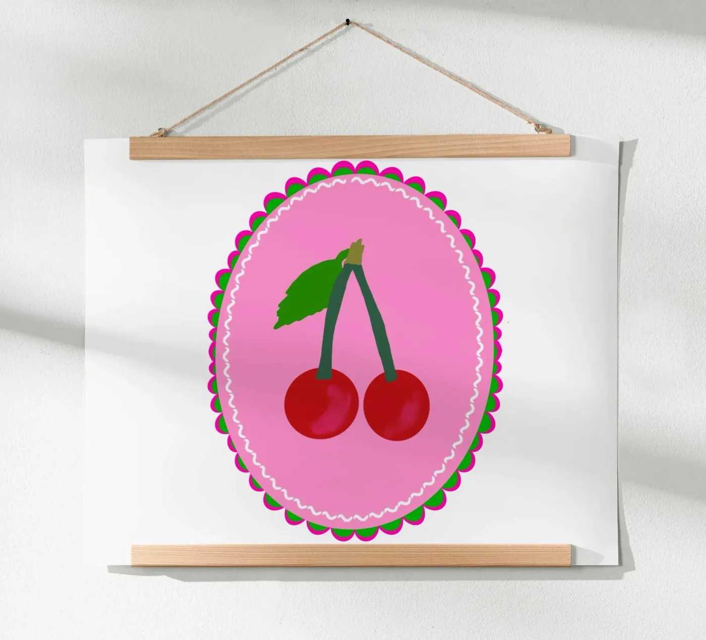 Lovely Cherry poster da Miris bunte Modewelt